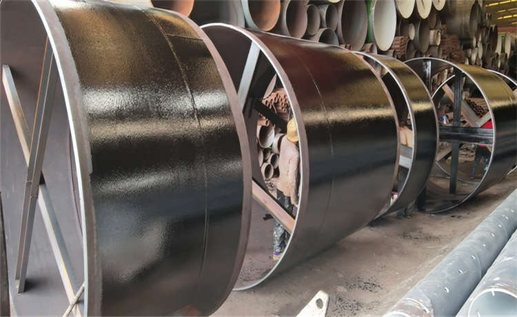 钢材场丁字焊管加工厂家，钢材场排污钢管厂家，D1300mm螺旋管，内径2000mm螺旋焊管