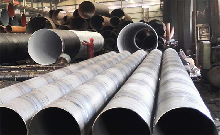 河源钢材场螺旋管型号规格，钢铁世界2600mm螺旋钢管，406mm螺旋管，埋地防腐螺旋钢管厂家